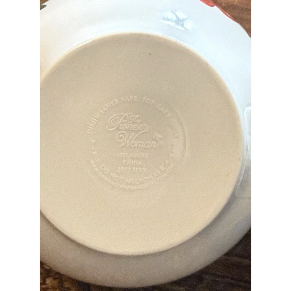 Pioneer Woman 2 Cup Melamine Batter Mixing Bowl Measuring Cup Vintage Floral